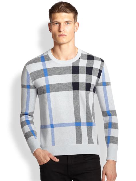 burberry men's sweater on sale